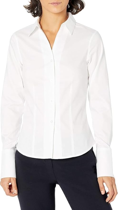 Calvin Klein Women’s Modern Fit Button-Down Shirt