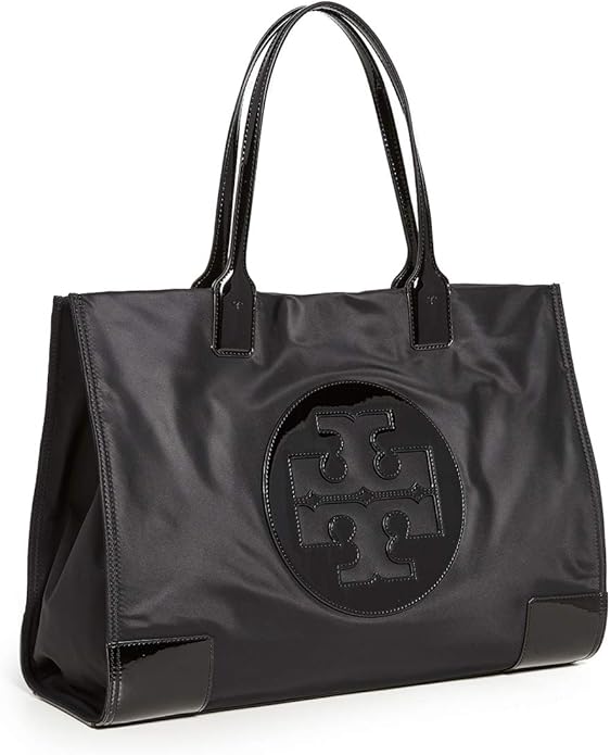 1. The Tory Burch Ella Patent Tote: Sleek Minimalism for the Modern Work Handbags for Women