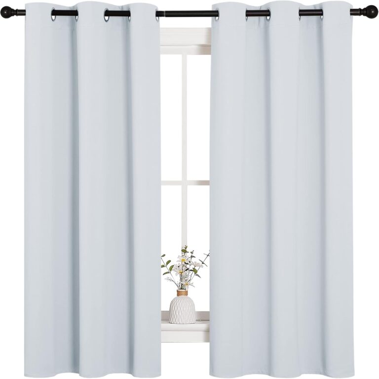 NICETOWN Window Treatment Thermal Insulated Grommet Room Darkening Curtains