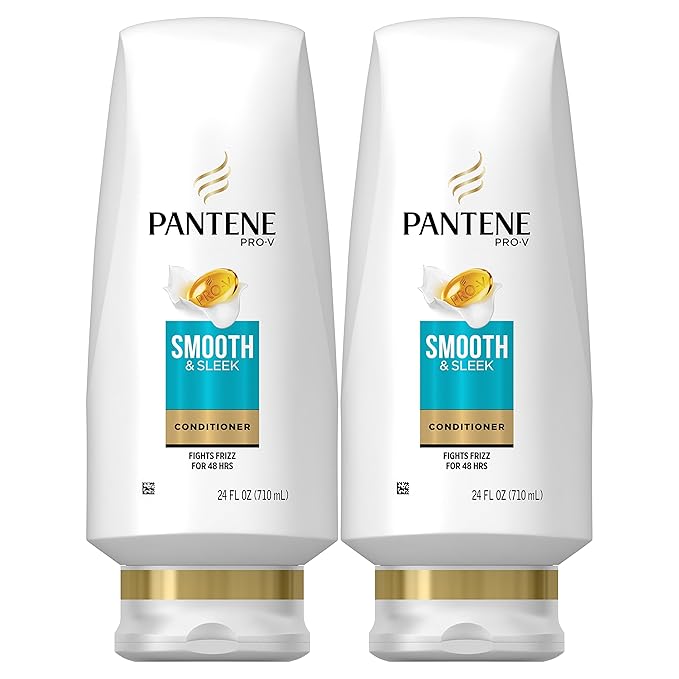 Pantene Argan Oil Conditioner for Frizz Control, Smooth and Sleek