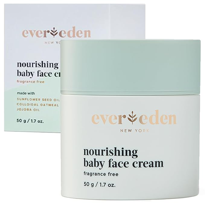 vereden Nourishing Baby Face Cream 1.7 oz. | Non-Toxic and Fragrance-Free Baby Face Lotion | Rich, Non-Greasy Baby Moisturizing Cream